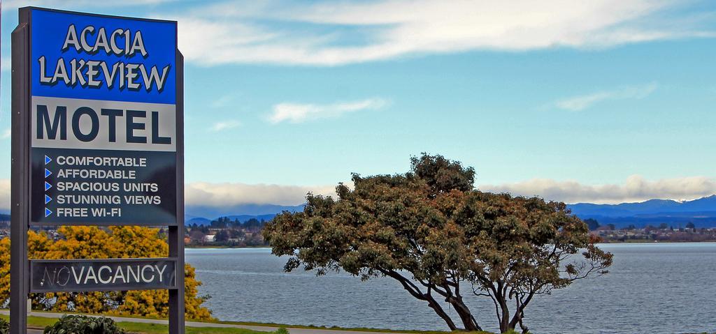 Acacia Lake View Motel Taupo Exterior photo