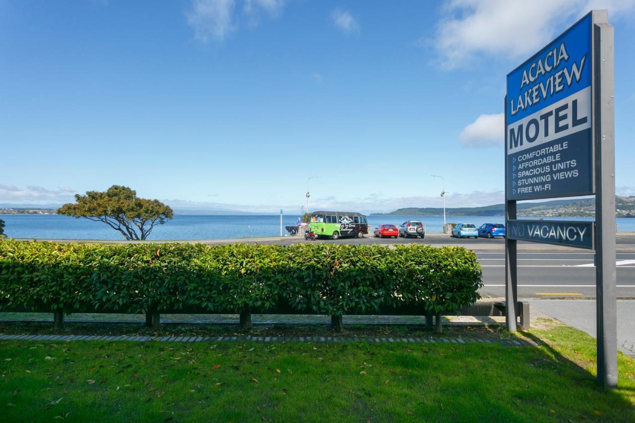 Acacia Lake View Motel Taupo Exterior photo
